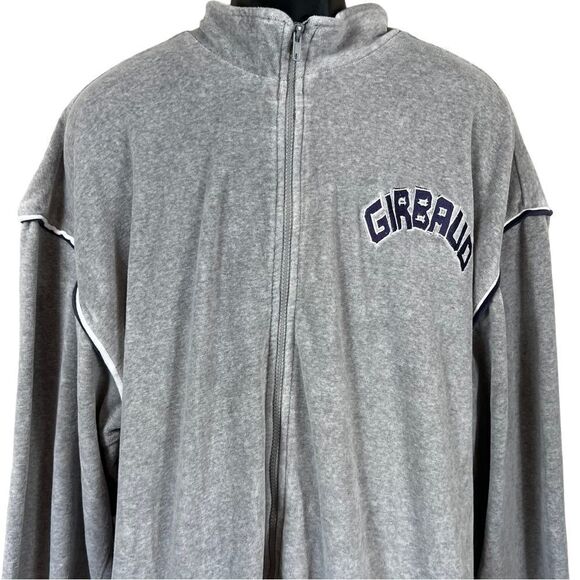 Vintage Y2K MARITHE FRANCOISE GIRBAUD Velour Full Zip Track Jacket - Picture 2 of 11